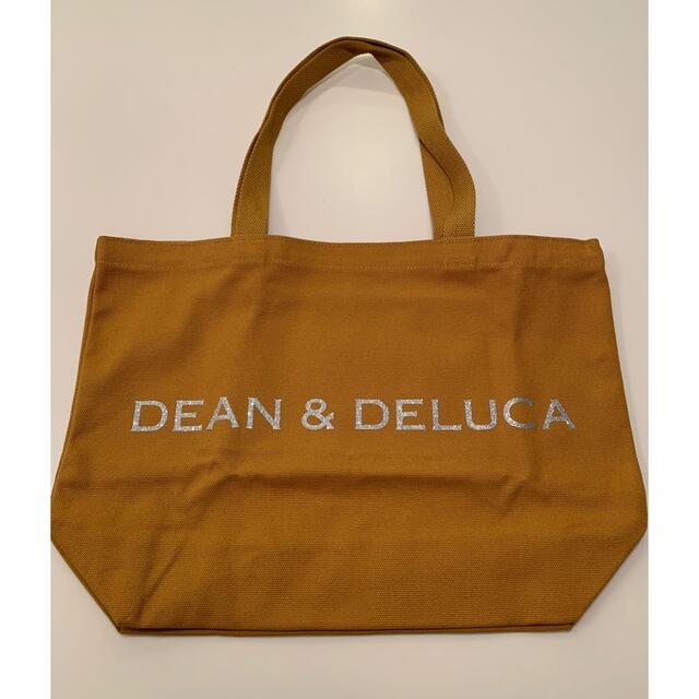 DEAN & DELUCA(ディーンアンドデルーカ)のDEAN&DELUCAトートバッグ　イエロー　サイズL レディースのバッグ(トートバッグ)の商品写真