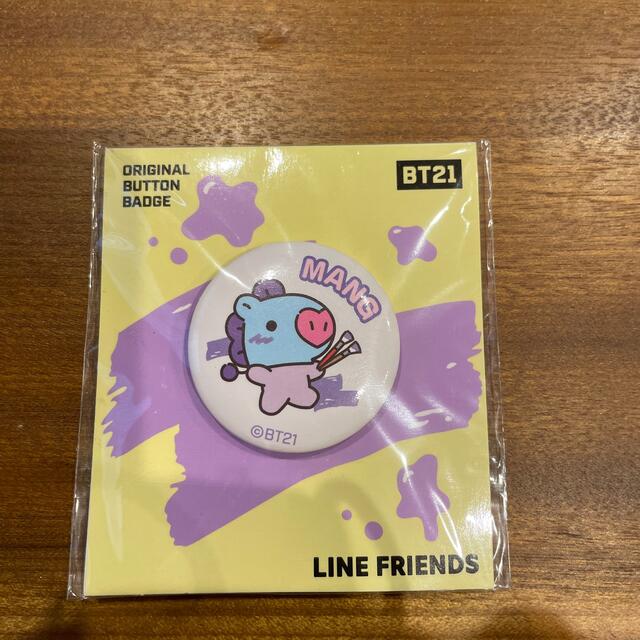 BT21(ビーティーイシビル)のBT21 缶バッジ　MANG エンタメ/ホビーのタレントグッズ(アイドルグッズ)の商品写真