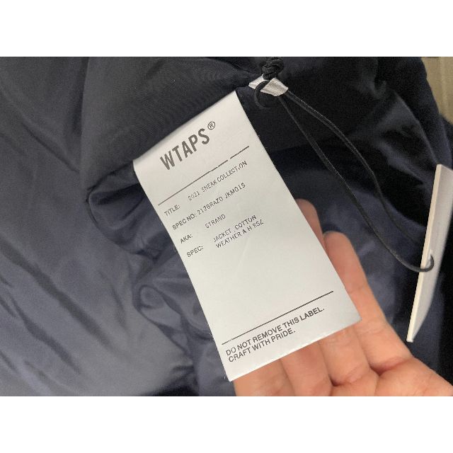 ジャケット W)taps - WTAPS A.H. SSZ STRAND JACKET Mサイズの通販 by