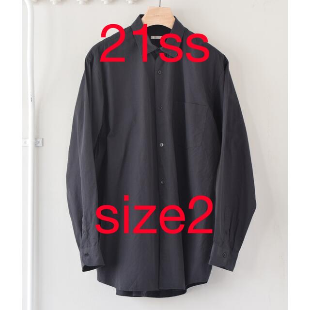 COMOLI(コモリ)のComoli コモリシャツ（21SS旧型, size2, Navy） メンズのトップス(シャツ)の商品写真