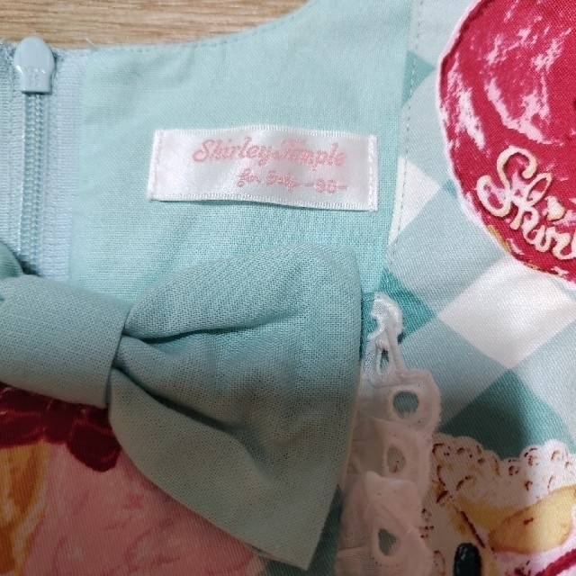 Shirley Temple(シャーリーテンプル)のShirley Temple　ドーナツ　ジャンパースカート キッズ/ベビー/マタニティのキッズ服女の子用(90cm~)(ワンピース)の商品写真