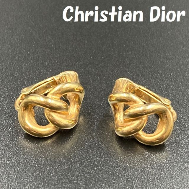 Christian Dior(クリスチャンディオール)の購入者ありクリスチャンディオール イヤリング リング ヴィンテージ アクセサリー レディースのアクセサリー(イヤリング)の商品写真