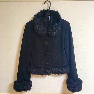 ジェーンマープル(JaneMarple)の値下! 極美品 定価4.5万 ジェーンマープル ショートコート(その他)