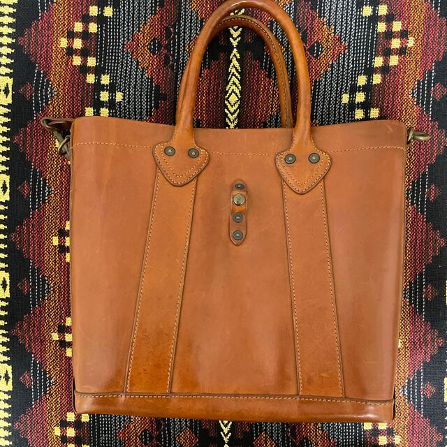 RRL LEATHER TOTE BAG