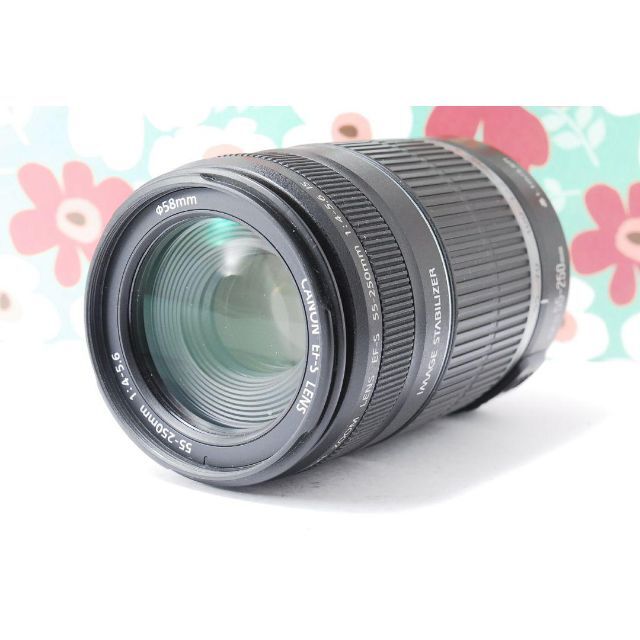 ❤Canon EF-S 55-250mm F4-5.6 IS❤手振れ補正❤望遠❤ 1