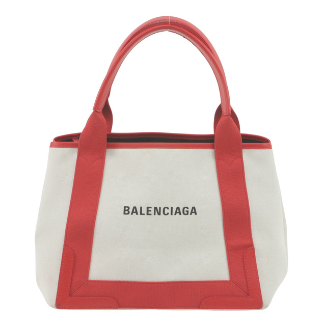 $$ BALENCIAGA バレンシアガ キャンバス×レザー トートバッグ