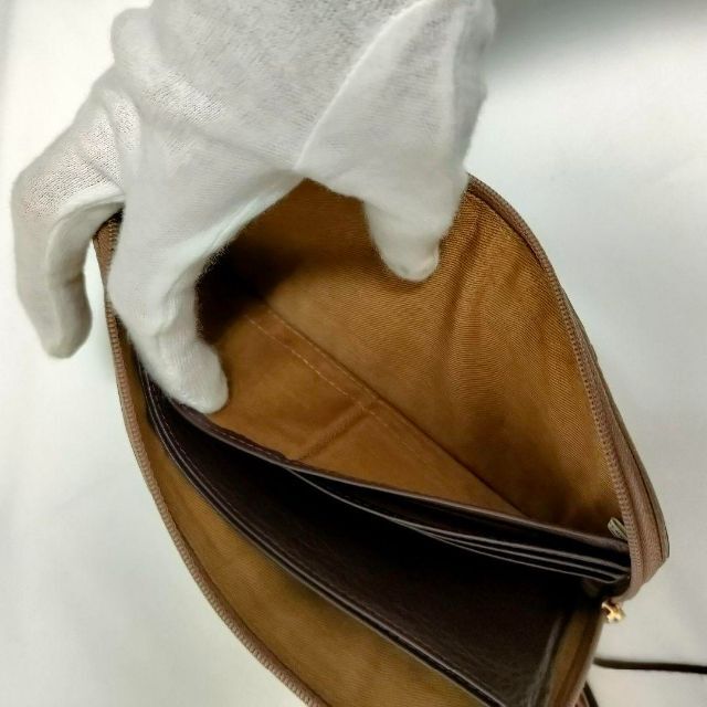極美品✨アタオ　ワルツ　ヴィトロ　3つ折り財布　セピアボルドー　コンパクト