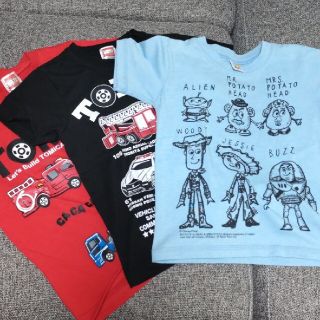 110センチ　Tシャツ 3枚　トミカ　トイ・ストーリー(Tシャツ/カットソー)