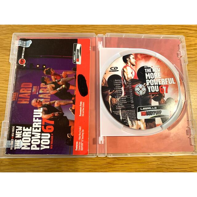 レスミルズ ボディパンプ 67CD/DVDセット