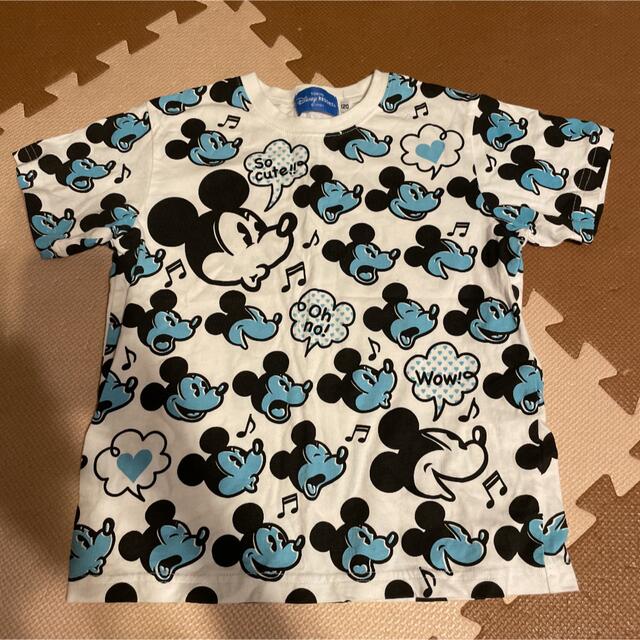 Disney(ディズニー)の120 ミッキー  ディズニー Tシャツ　ディズニーランド　インパ キッズ/ベビー/マタニティのキッズ服男の子用(90cm~)(Tシャツ/カットソー)の商品写真