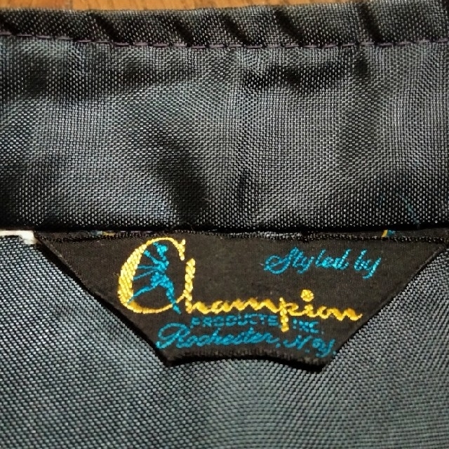 Champion(チャンピオン)の#難アリ 60sビンテージ“Champion”ナイロンジャケット#送料込み メンズのジャケット/アウター(ナイロンジャケット)の商品写真