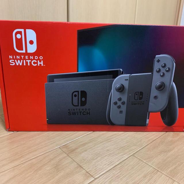 Nintendo Switch(ニンテンドースイッチ)の【新品未使用】Nintendo switch グレー エンタメ/ホビーのゲームソフト/ゲーム機本体(家庭用ゲーム機本体)の商品写真