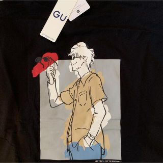 ジーユー(GU)の呪術廻戦 GU グラフィックT  XLサイズ  五条悟 Tシャツ 半袖(Tシャツ(半袖/袖なし))