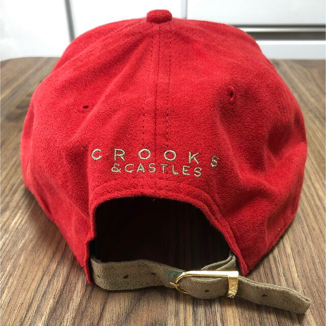 NEW ERA(ニューエラー)の☆ニューエラ レザーキャップ　CROOKS&CASTLES メンズの帽子(キャップ)の商品写真