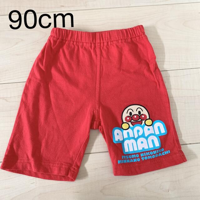 BANDAI(バンダイ)の90cmアンパンマン ハーフパンツ 短パン 半ズボン キッズ/ベビー/マタニティのキッズ服男の子用(90cm~)(パンツ/スパッツ)の商品写真