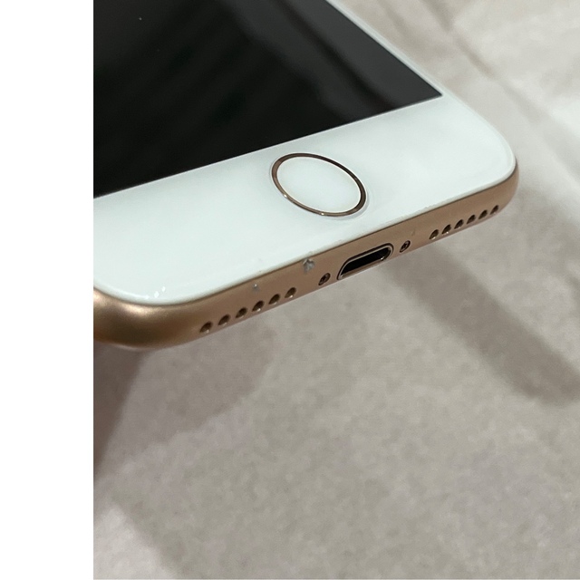 iphone8 64GB gold 傷あり