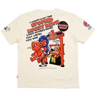 テッドマン(TEDMAN)のテッドマン/テッドガール/Tシャツ/ホワイト/TDSS-538/エフ商会(Tシャツ/カットソー(半袖/袖なし))