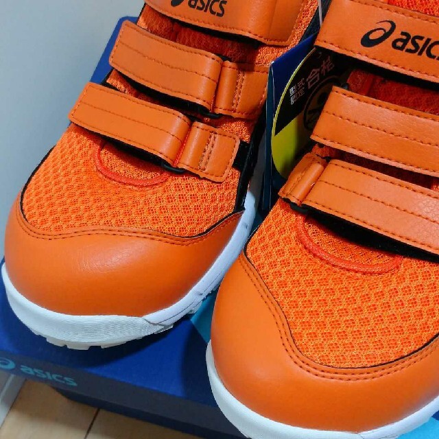 asics(アシックス)のアシックス 安全靴　ウィンジョブ　CP202  オレンジ　25.5 メンズの靴/シューズ(その他)の商品写真