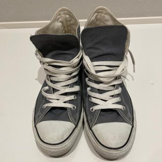 コンバース(CONVERSE)のコンバース  ハイカット  グレー　28.5(スニーカー)