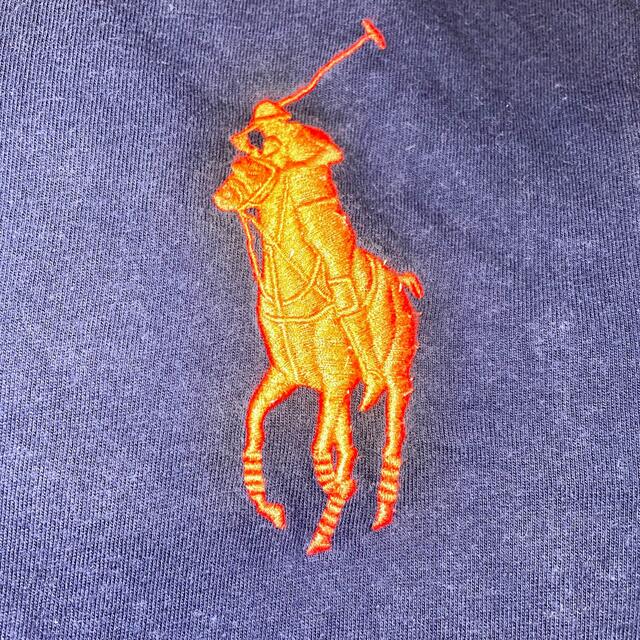 POLO RALPH LAUREN(ポロラルフローレン)のポロラルフローレン POLO RALPH LAUREN 星条旗 ロンTシャツ 紺 キッズ/ベビー/マタニティのキッズ服男の子用(90cm~)(Tシャツ/カットソー)の商品写真