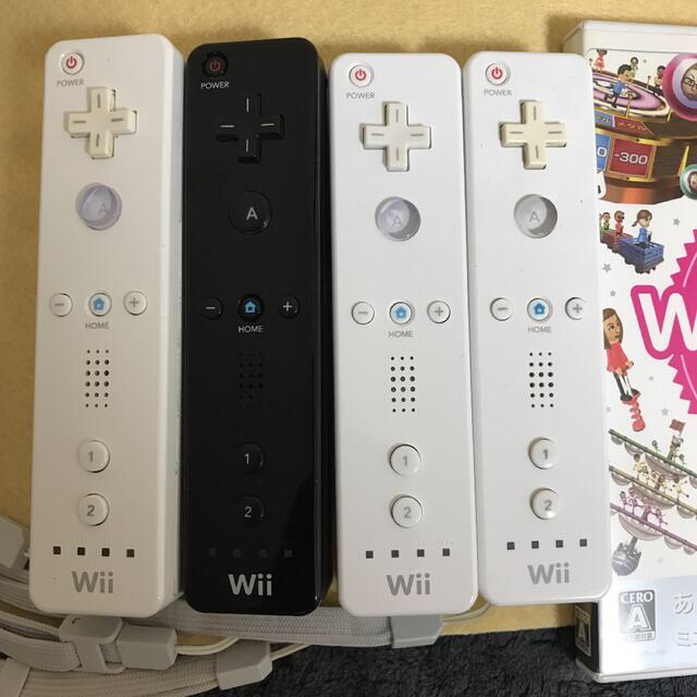 Wii - 【内蔵ソフト2本入り】Wii本体 マリオカート 4人で遊べるセット ...