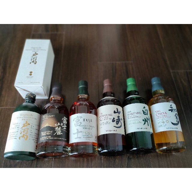 山崎、白州、知多、FUJI、富士山麗、戸河内 6本セット