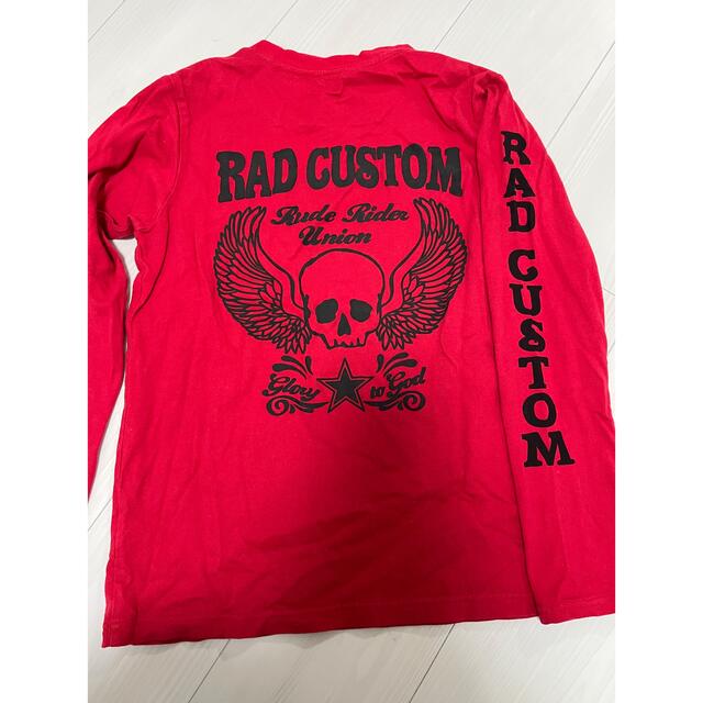 RAD CUSTOM(ラッドカスタム)のRADCUSTOM Tシャツ 150 スカル キッズ/ベビー/マタニティのキッズ服男の子用(90cm~)(Tシャツ/カットソー)の商品写真