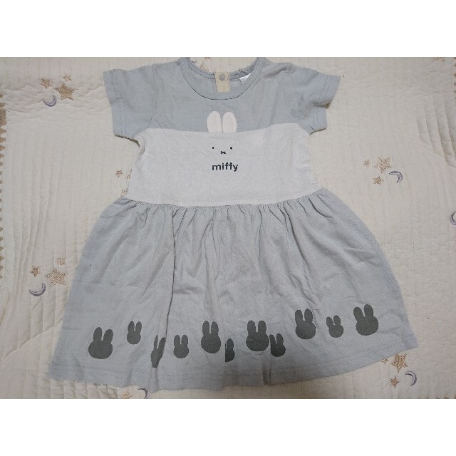 しまむら(シマムラ)の☆新品・未使用☆miffy ワンピース キッズ/ベビー/マタニティのキッズ服女の子用(90cm~)(ワンピース)の商品写真