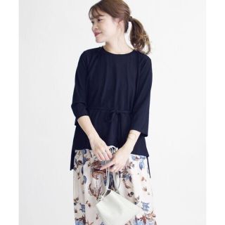 シップス(SHIPS)の新品♡SHIPS 2wayなめらかフライスプルオーバーカットソー(カットソー(長袖/七分))