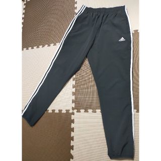 アディダス(adidas)の☆AJP-426 アディダス ジャージパンツ 黒&白 サイズ O(トレーニング用品)