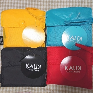 カルディ(KALDI)のカルディエコバッグ  ×4個(エコバッグ)
