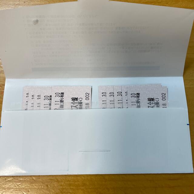 埼玉西武ライオンズ(サイタマセイブライオンズ)の西武HD 優待券、切符10枚、内野指定席 チケットの優待券/割引券(その他)の商品写真