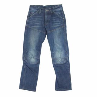 ジースター(G-STAR RAW)のG-STAR ジースター 立体裁断 ボタンフライ ５P デニムパンツ【中古】(デニム/ジーンズ)