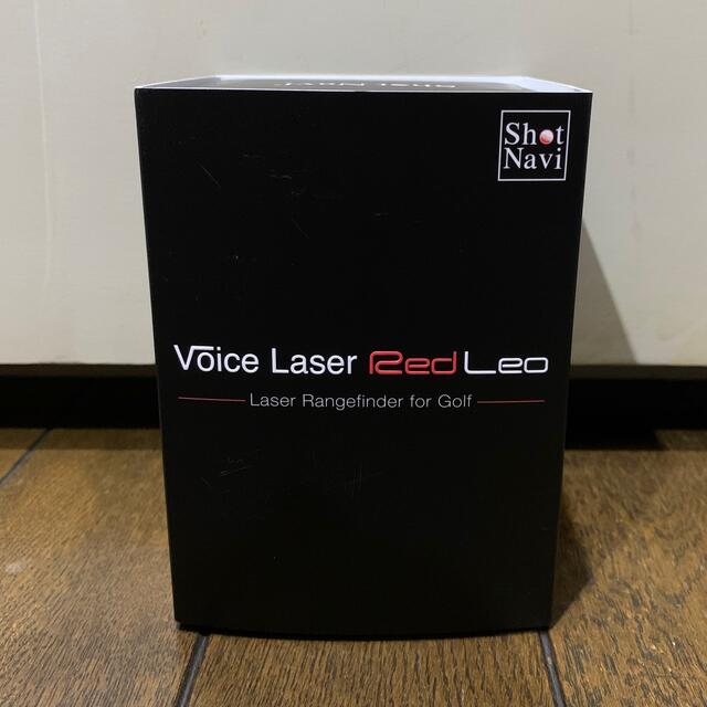 ショットナビ ゴルフ 距離計 Voice Laser RED LEO 新品