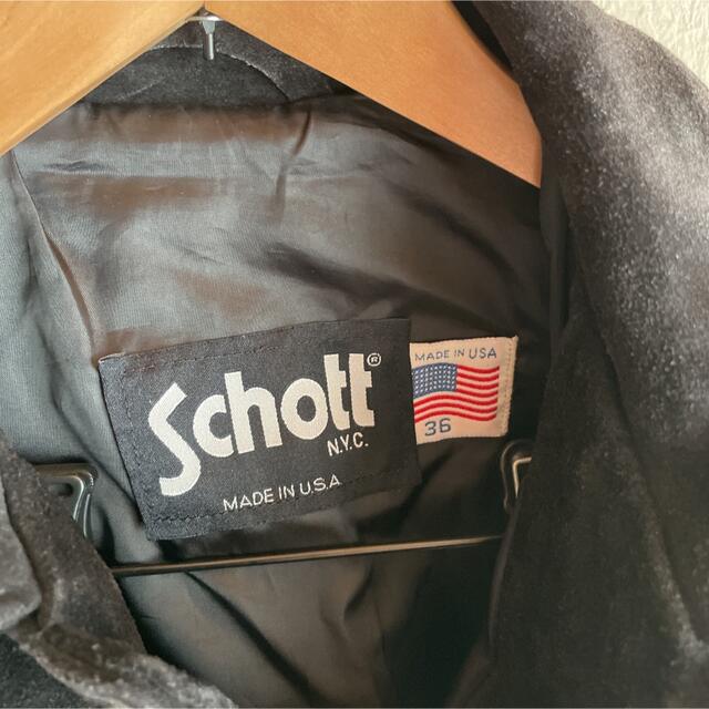 schott(ショット)のschott ジャケット　36インチ メンズのジャケット/アウター(レザージャケット)の商品写真