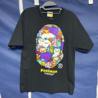 A BATHING APE ポケモンコラボTシャツ