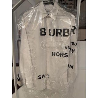 バーバリー(BURBERRY)のたつ様専用出品　ホースフェリープリント  オックスフォード オーバーサイズシャツ(シャツ)