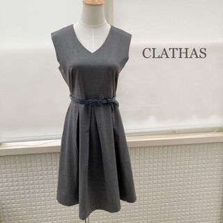 CLATHAS - 新品☆クレイサス☆ニットワンピース＆マフラーの通販 by 