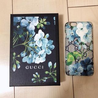 グッチ(Gucci)の【正規品】GUCCI ブルームスGG iPhoneケース6 6s(iPhoneケース)