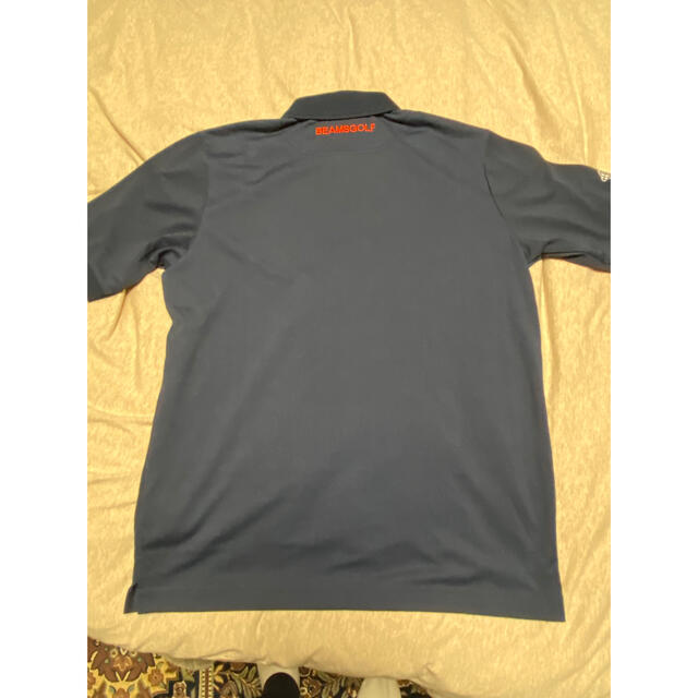 正規品・新品ビームスゴルフポロシャツ半袖ストレッチDry日本製　SMネイビー 6