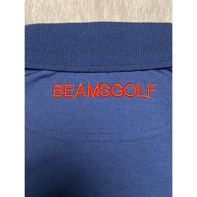 正規品・新品ビームスゴルフポロシャツ半袖ストレッチDry日本製　SMネイビー 7