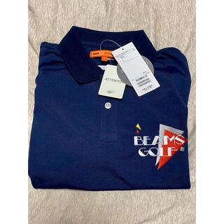 ビームス(BEAMS)の正規品・新品ビームスゴルフポロシャツ半袖ストレッチDry日本製　SMネイビー(ウエア)