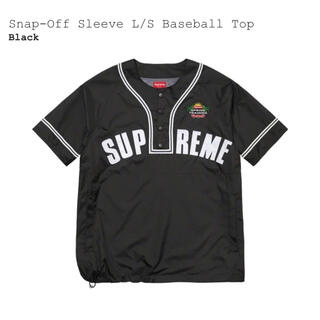 Supreme - シュプリーム　Snap-Off Sleeve L/S Baseball Top