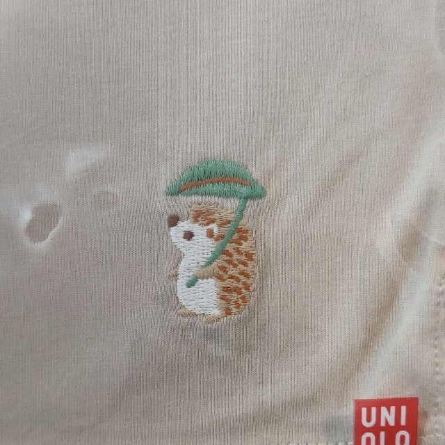 UNIQLO(ユニクロ)のユニクロ　エアリズム　コットン　Tシャツ　90 キッズ/ベビー/マタニティのキッズ服男の子用(90cm~)(Tシャツ/カットソー)の商品写真