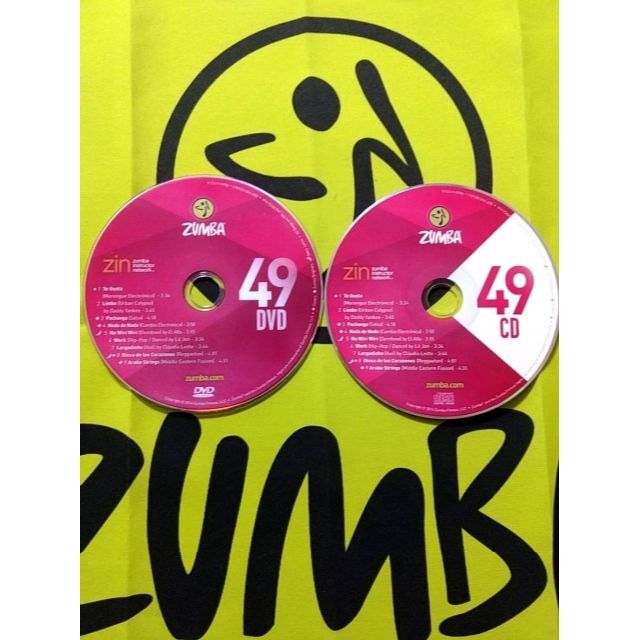 ZUMBA　ズンバ　ZIN102　CD ＆ DVD　インストラクター専用