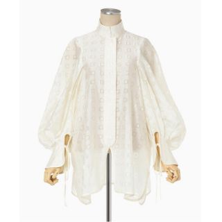 マメ(mame)のmamekurogouchi Floral Cut Jacquard Shirt(シャツ/ブラウス(長袖/七分))