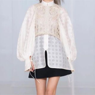 mame - mamekurogouchi Floral Cut Jacquard Shirtの通販 by |マメ