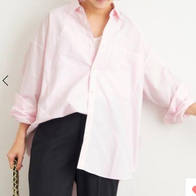 FRAMeWORK オーバーサイズシャツ　ピンク