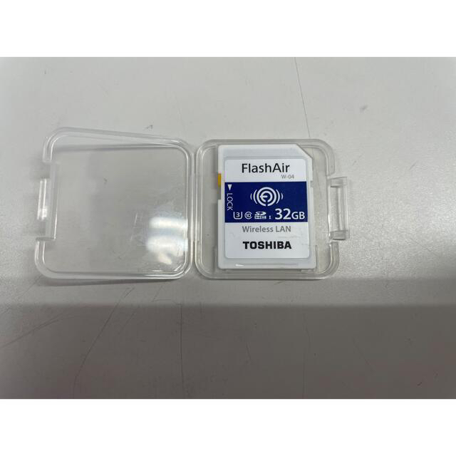 Wifi付　SDカード　Flashair W-04 32GB 生産中止品