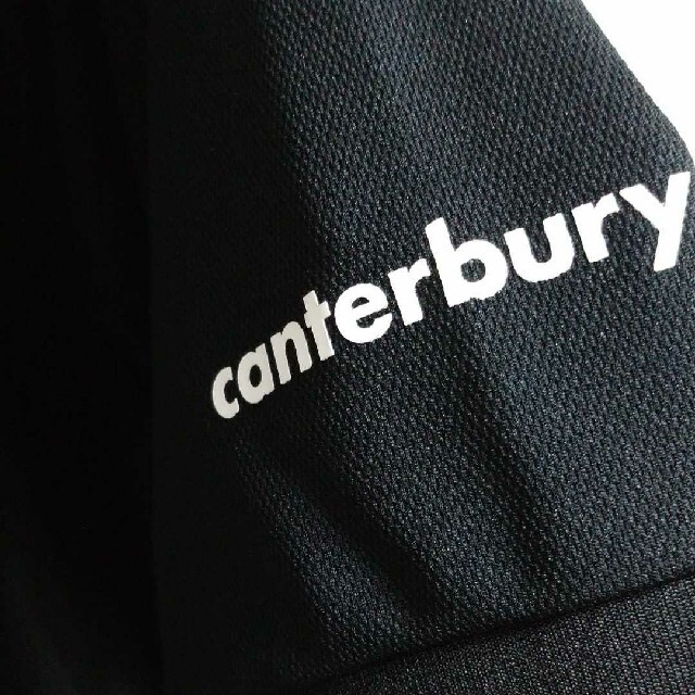 CANTERBURY(カンタベリー)のカンタベリー  ポロシャツ ポケット　ブラック×レッド　3L メンズのトップス(ポロシャツ)の商品写真